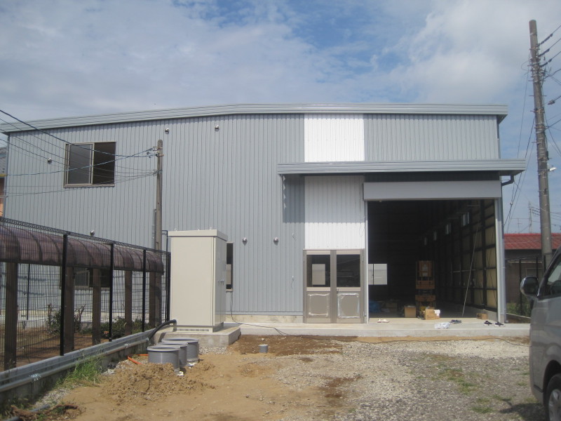 千葉県：㈱中村製作所様工場・事務所新築工事　