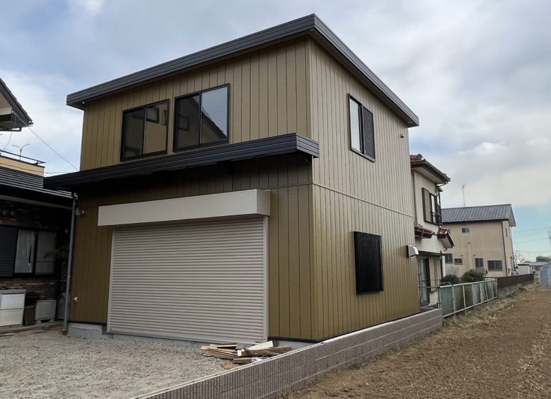 埼玉県：プレハブ2階建て事務所・倉庫　４間x４間