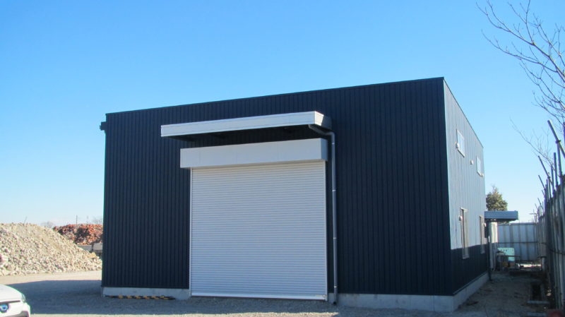 埼玉県：軽量鉄骨ﾌﾟﾚﾊﾌﾞ倉庫　10ｍｘ12ｍ　H:5m