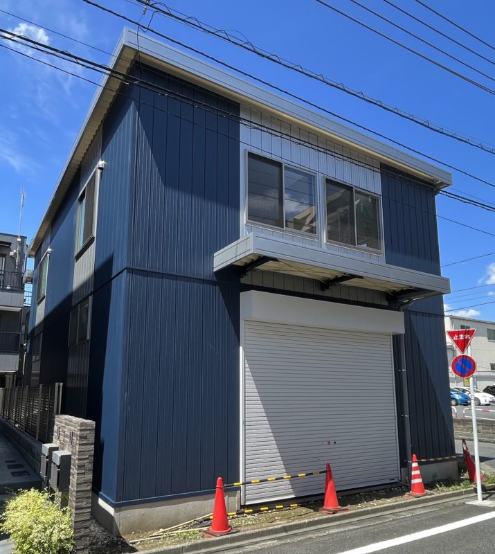 東京都：プレハブ事務所・倉庫　4Kx6K　H7m