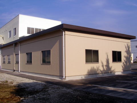倉庫新築工事（栃木県）の施工事例