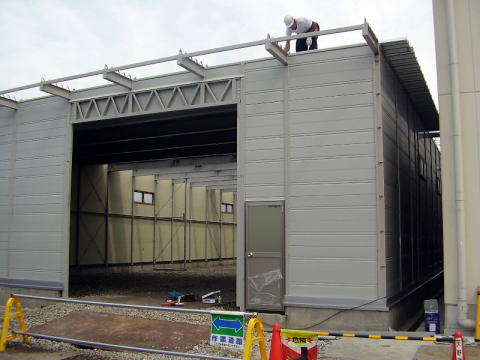 倉庫新築工事（埼玉県）の施工事例