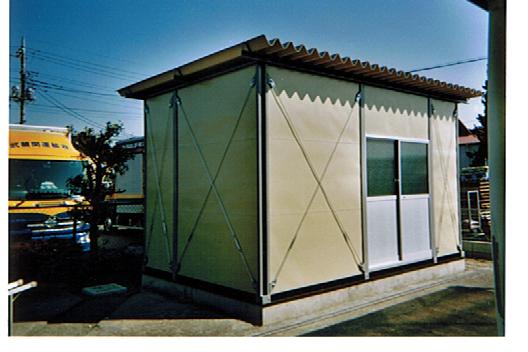 仮設倉庫（）の施工事例