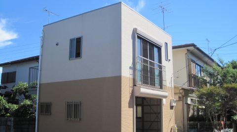 軽量鉄骨軸組み構造　住宅（東京都）の施工事例