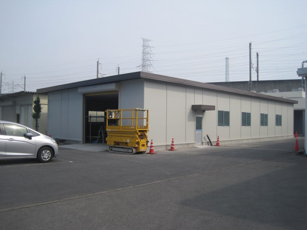工場新築工事（）の施工事例