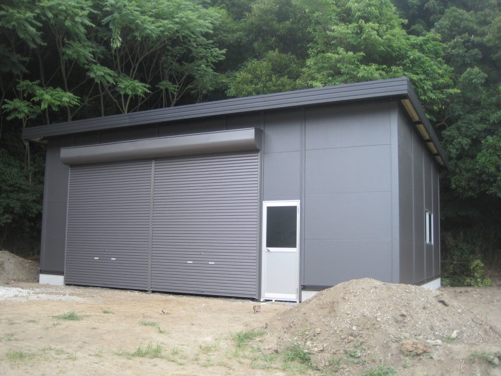 倉庫新築工事（）の施工事例
