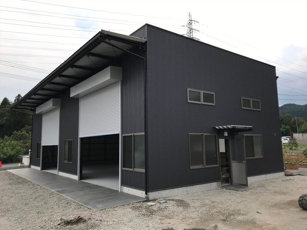 有限会社ブイテック様　工場倉庫（岐阜県）の施工事例