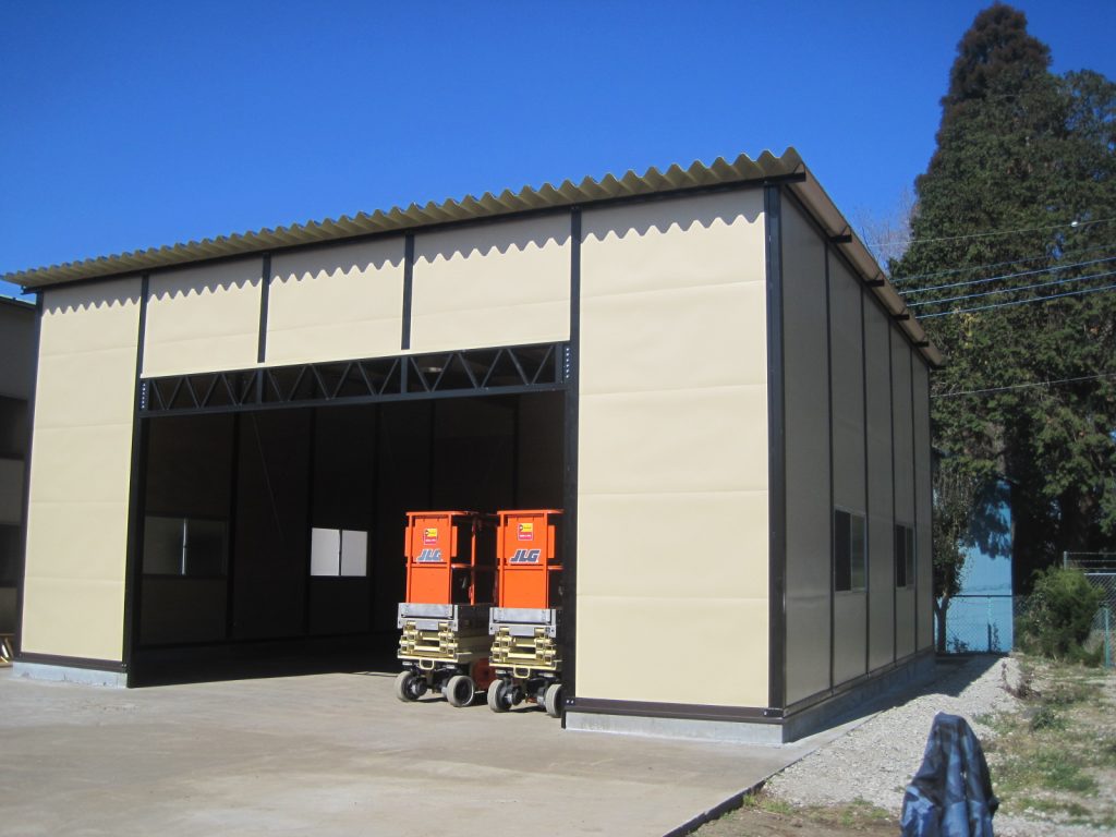 プレハブ倉庫・工場（千葉県）の施工事例