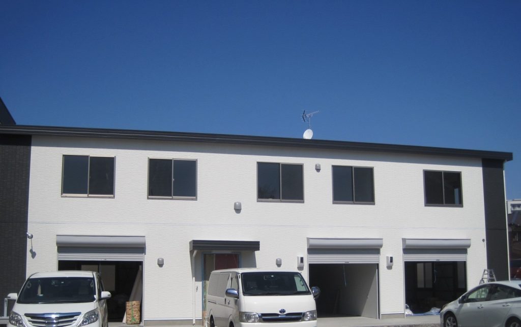 プレハブ事務所・倉庫新築工事（埼玉県さいたま市）の施工事例