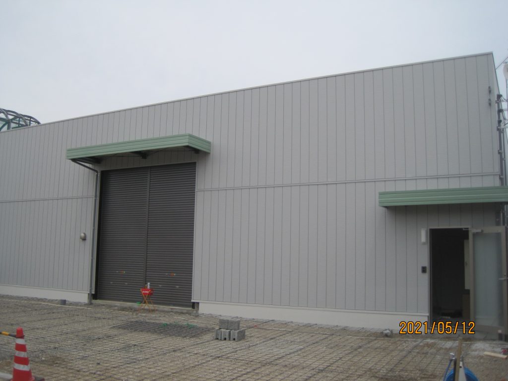 プレハブ事務所・倉庫新築工事（神奈川県）の施工事例