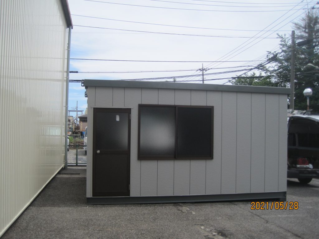 ユニットハウス　事務所（埼玉県）の施工事例
