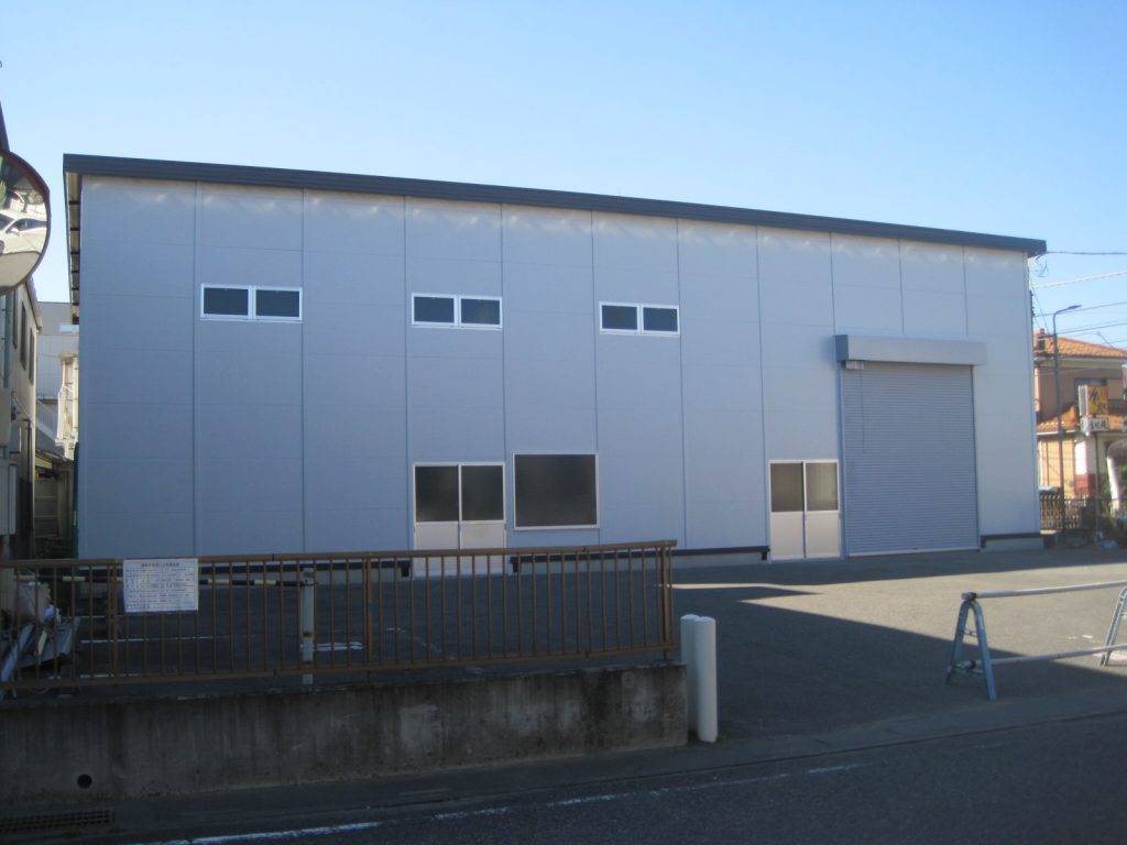 工場新築工事（埼玉県）の施工事例