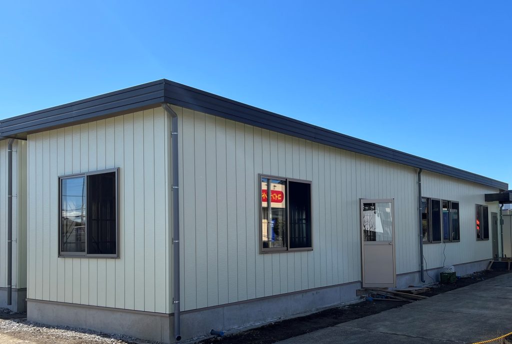 プレハブ事務所（茨城県）の施工事例