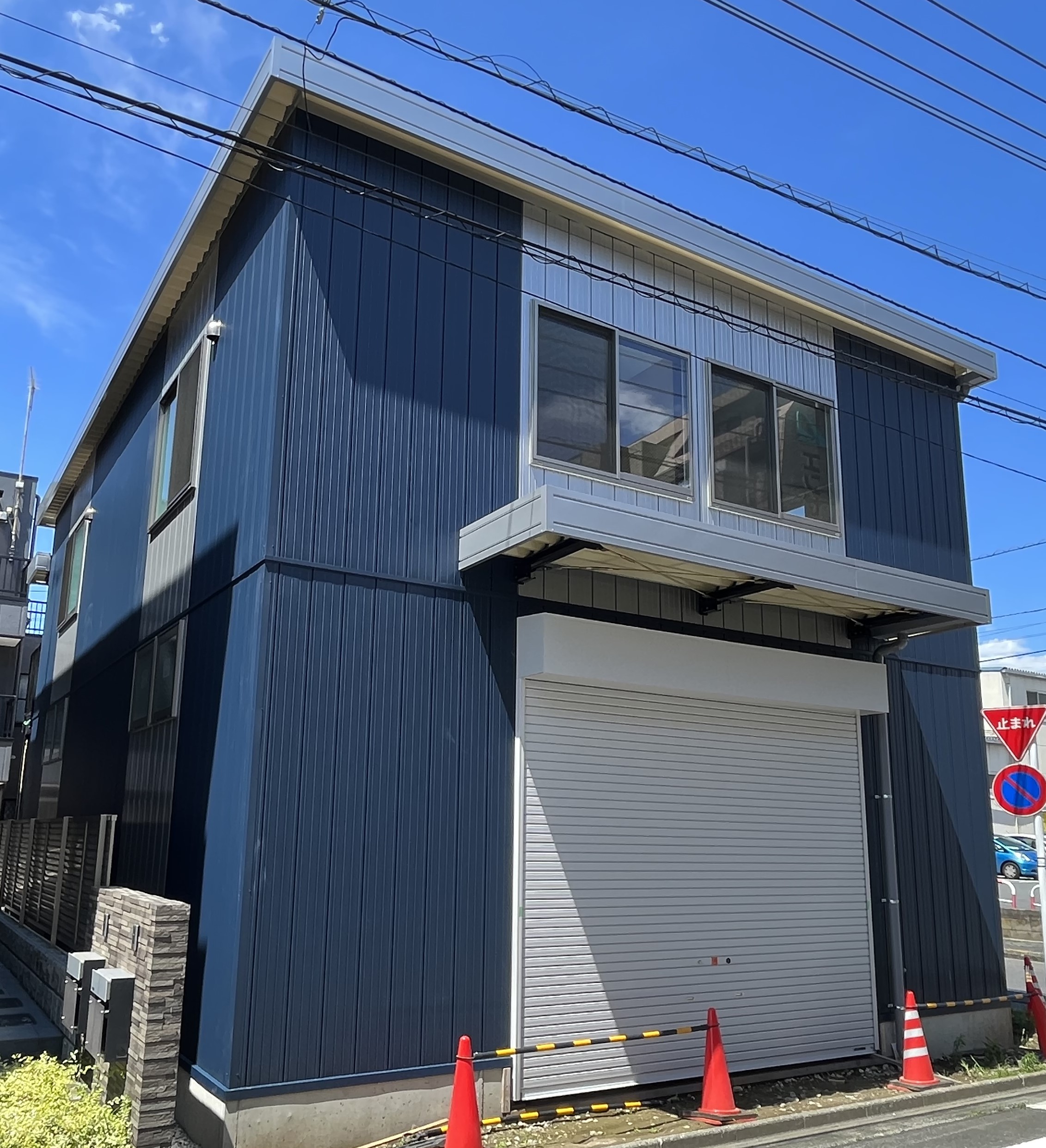 プレハブ事務所・倉庫の施工写真